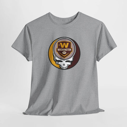 Grateful Dead - Washington Commanders Stealie Unisex T-Shirt - NFL - StealieShop